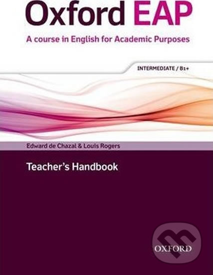 Kniha Oxford English for Academic Purposes B1+ Teacher´s Handbook