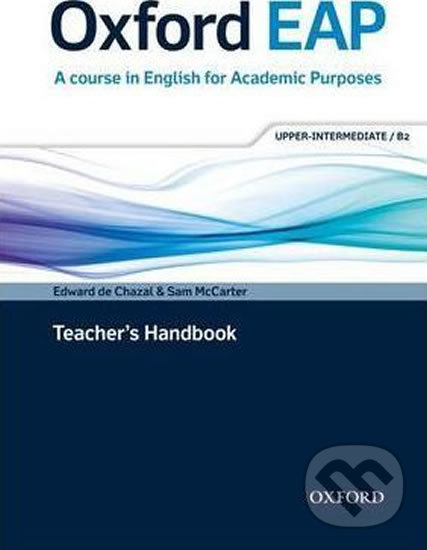 Levně Oxford English for Academic Purposes B2 Teacher´s Handbook - kniha z kategorie Jazykové učebnice a slovníky