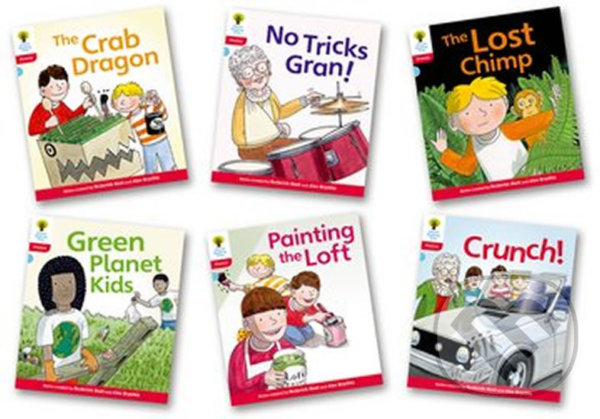 Levně Oxford Reading Tree: Level 4: Floppy´s Phonics Fiction: Pack of 6 - kniha z kategorie Jazykové učebnice a slovníky