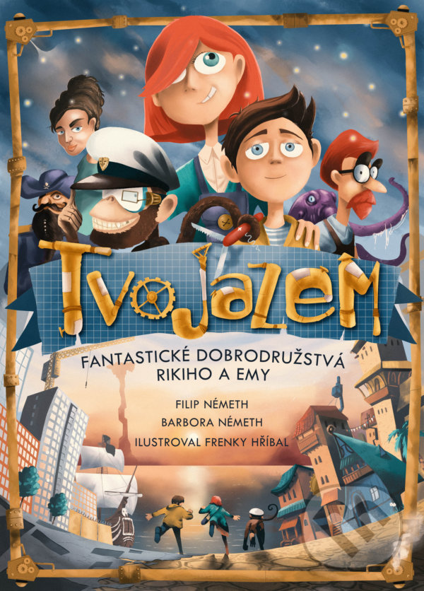 Levně Tvojazem (Fantastické dobrodružstvá Rikiho a Emy) - Barbora Németh, Filip Németh, František Hříbal (ilustrátor) - kniha z kategorie Beletria