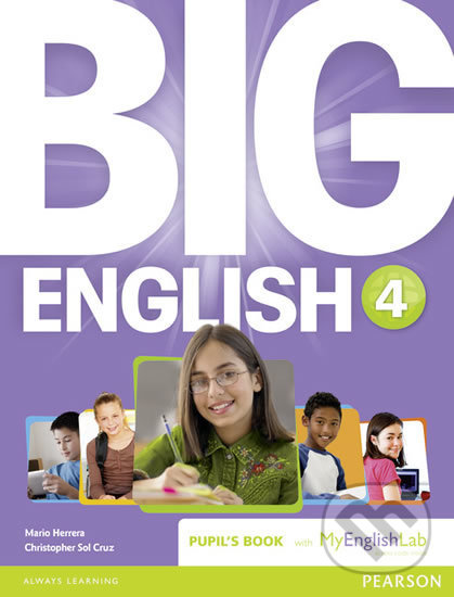 Levně Big English 4: Pupil´s Book w/ MyEnglishLab Pack - Mario Herrera - kniha z kategorie 1. stupeň