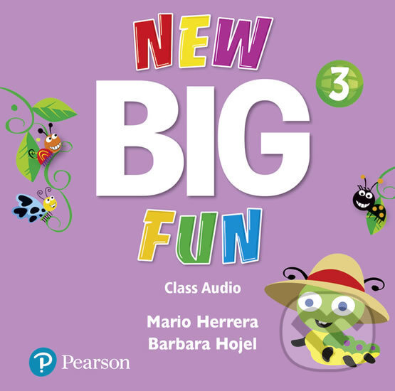 New Big Fun 3 - Class Audio - Barbara Hojel, Mario Herrera, Pearson, 2019
