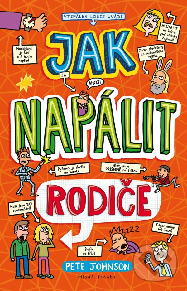 E-kniha: Jak napálit rodiče (Pete Johnson). Mladá fronta, 2021