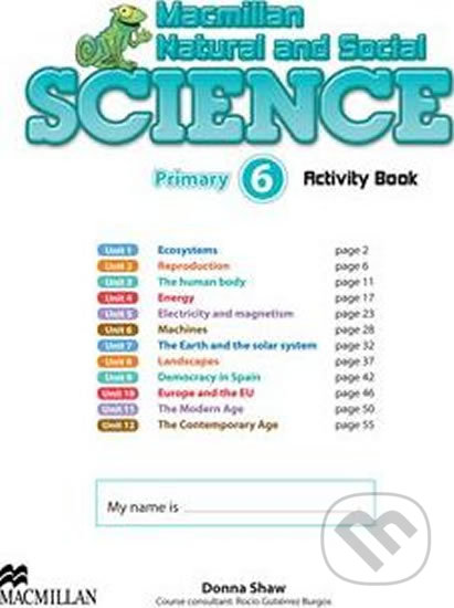 Kniha Macmillan Natural and Social Science 6: Activity Book Pack