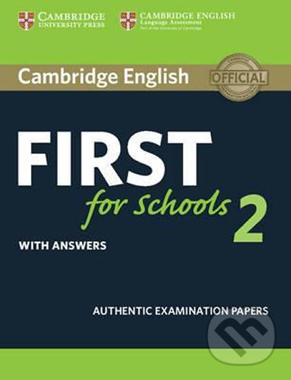Levně Cambridge English First for Schools 2: Student´s Book with answers - kniha z kategorie Jazykové učebnice a slovníky