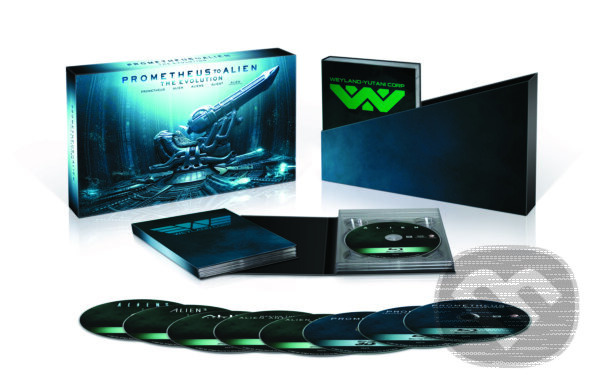 Levně Prometheus to Alien: The Evolution Box Set (9- disková kolekce) - film z kategorie Akčné sci-fi