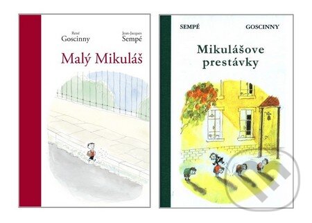 Malý Mikuláš + Mikulášove prestávky (kolekcia dvoch titulov) - René Goscinny, Jean-Jacques Sempé, Slovart, 2012