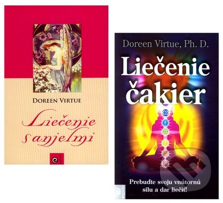 Levně Liečenie s anjelmi + Liečenie čakier - Doreen Virtue - kniha z kategorie Spiritualita