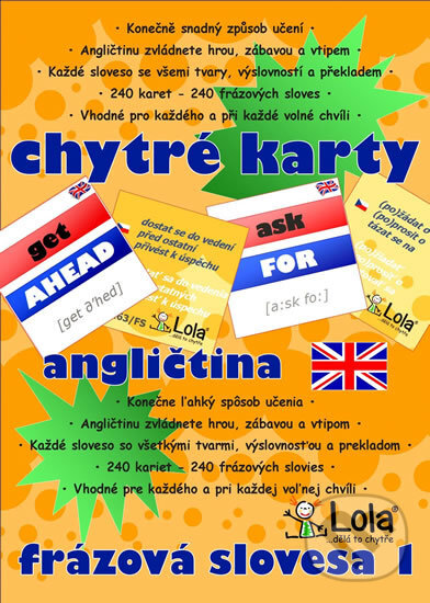 Levně Chytré karty: Angličtina - Frázová slovesa 1 - kniha z kategorie Jazykové učebnice a slovníky
