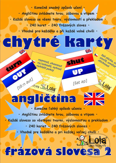 Levně Chytré karty: Angličtina - Frázová slovesa 2 - kniha z kategorie Jazykové učebnice a slovníky