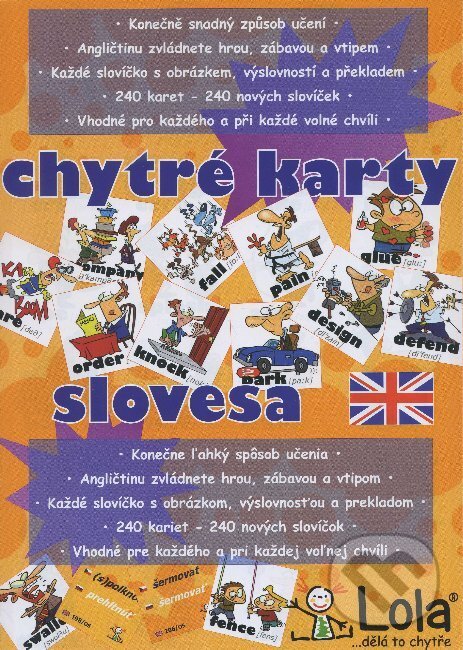 Levně Chytré karty: Angličtina - Slovesa - kniha z kategorie Jazykové učebnice a slovníky