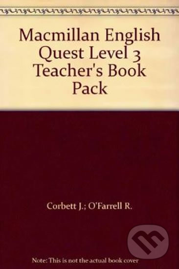 Levně Macmillan English Quest 3: Teacher´s Book Pack - Roisin O´Farrell - kniha z kategorie Jazykové učebnice a slovníky