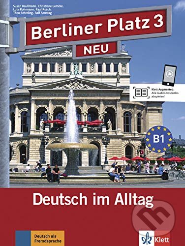 Levně Berliner Platz 3 Neu (B1) – L/AB + 2CD Treffpunkt D-A-CH - kniha z kategorie Jazykové učebnice a slovníky