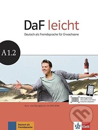 Levně DaF leicht A1.2 – Kurs/Arbeitsbuch + DVD-Rom - kniha z kategorie Jazykové učebnice a slovníky