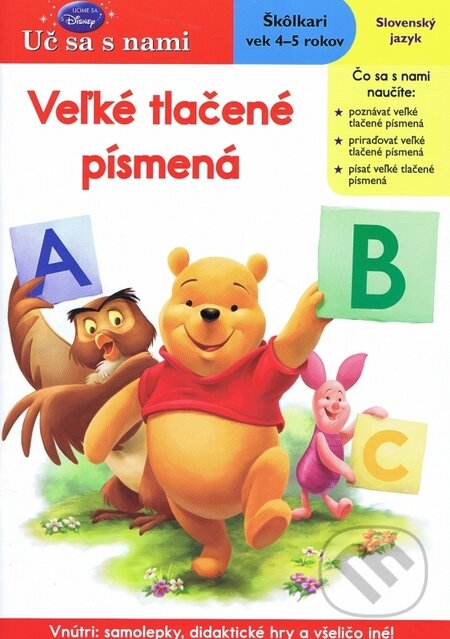 Kniha: Veľké tlačené písmená (Egmont SK)