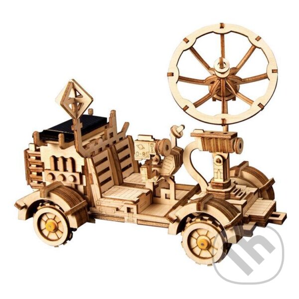 Levně Měsíční vozidlo (Dřevěné 3D puzzle) - puzzle z kategorie 3D puzzle