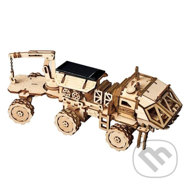 Levně Mars rover 3 (Dřevěné 3D puzzle) - puzzle z kategorie Stavebnice