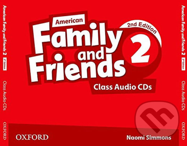Levně Family and Friends American English 2: Class Audio CDs /3/ (2nd) - audiokniha z kategorie Jazykové učebnice a slovníky