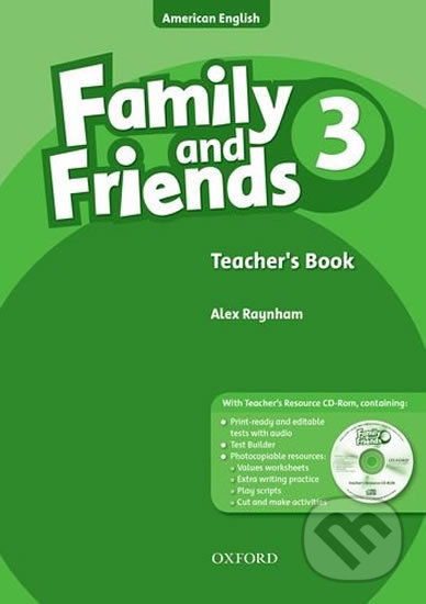 Levně Family and Friends American English 3: Teacher´s Book CD-ROM Pack - kniha z kategorie 1. stupeň