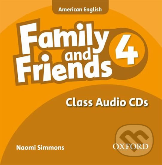 Kniha Family and Friends American English 4: Class Audio CDs /2/