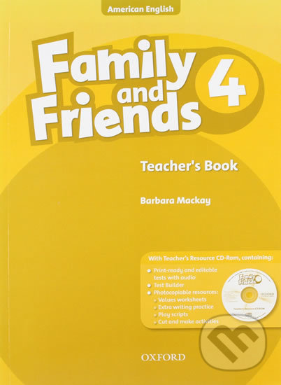 Levně Family and Friends American English 4: Teacher´s Book CD-ROM Pack - kniha z kategorie Jazykové učebnice a slovníky