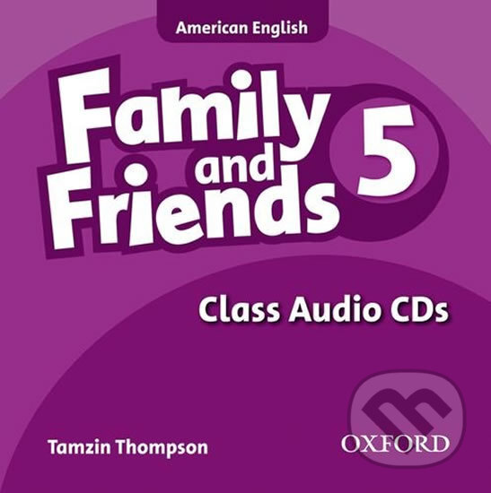 Levně Family and Friends American English 5: Class Audio CDs /2/ - audiokniha z kategorie 1. stupeň