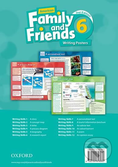 Levně Family and Friends American English 6: Writing Posters (2nd) - kniha z kategorie 1. stupeň