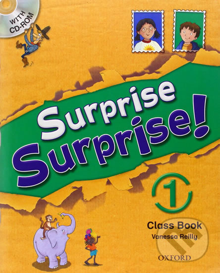 Levně Surprise Surprise! 1: Class Book with CD-ROM - Vanessa Reilly - kniha z kategorie Jazykové učebnice a slovníky