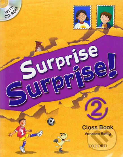 Levně Surprise Surprise! 2: Class Book with CD-ROM - Vanessa Reilly - kniha z kategorie Jazykové učebnice a slovníky
