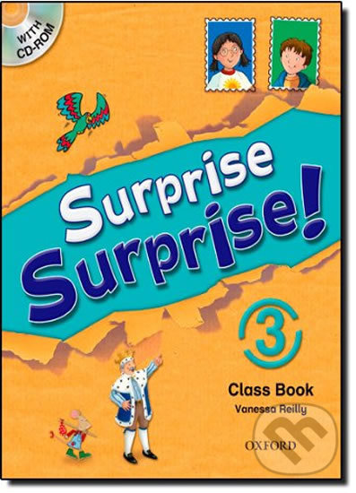 Levně Surprise Surprise! 3: Class Book with CD-ROM - Vanessa Reilly - kniha z kategorie Jazykové učebnice a slovníky