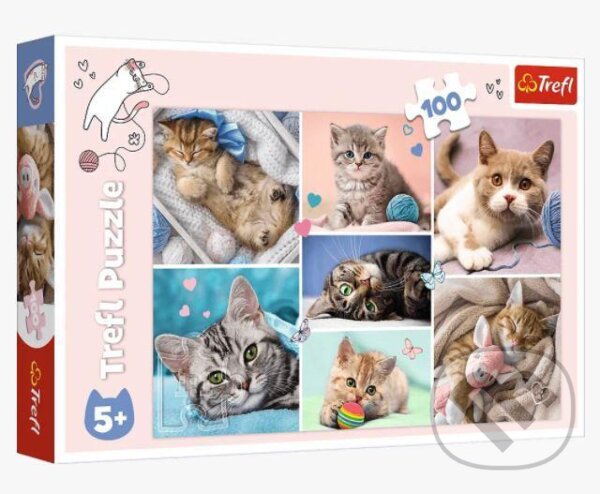 Levně V kočičím světě - puzzle z kategorie Zvieratá
