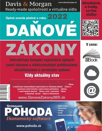 Levně Daňové zákony 2022 - kniha z kategorie Dane