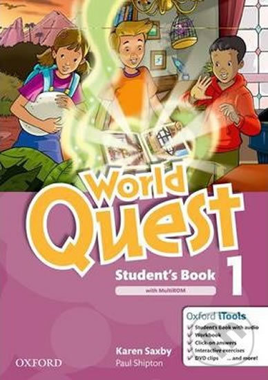 Levně World Quest 1: Student´s Book Pack - Karen Saxby - kniha z kategorie 2. stupeň