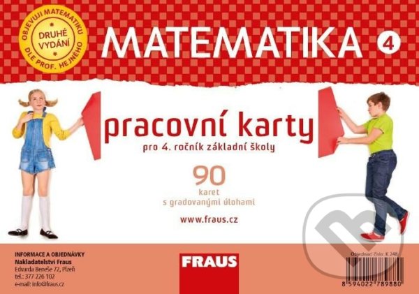 Levně Matematika 4 pro ZŠ pracovní karty - kniha z kategorie 1. stupeň