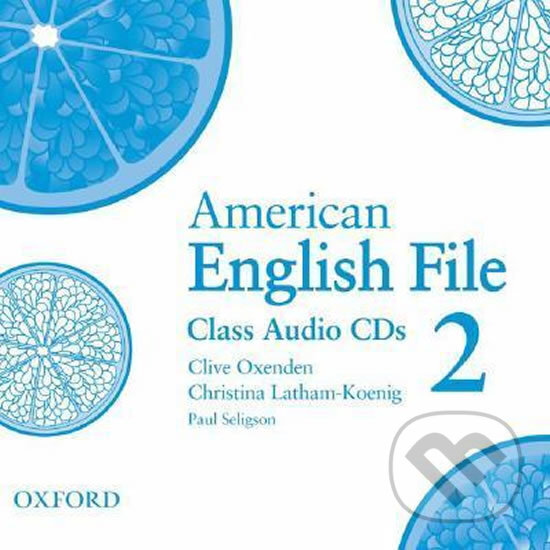 Levně American English File 2: Class Audio CDs /3/ - Christina Latham-Koenig, Clive Oxenden - audiokniha z kategorie Stredné školy