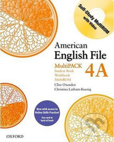 American English File 4: Student´s Book + Workbook Multipack A with Online Skills Practice Pack - Christina Latham-Koenig, Clive Oxenden, Oxford University Press, 2011