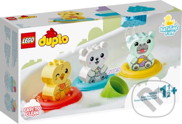 LEGO Duplo clasic 10965 Plávajúci vláčik so zvieratkami, LEGO, 2021