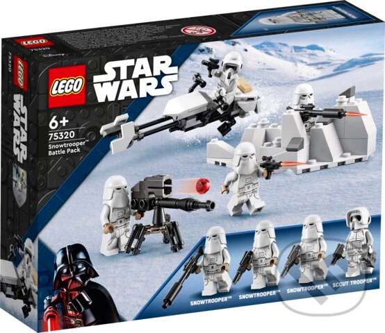 LEGO Star Wars 75320 Bojový balíček so snowtroopermi, LEGO, 2021
