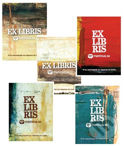 Ex libris (umelecké, kolekcia 5 motívov) (Martinus). Martinus