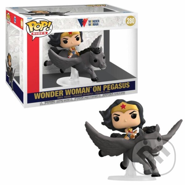 Levně Funko POP Rides: Wonder Woman on Pegasus