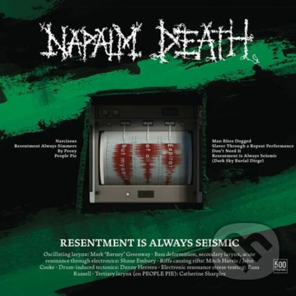 Levně Napalm Death: Resentment Is Always Seismic - Napalm Death