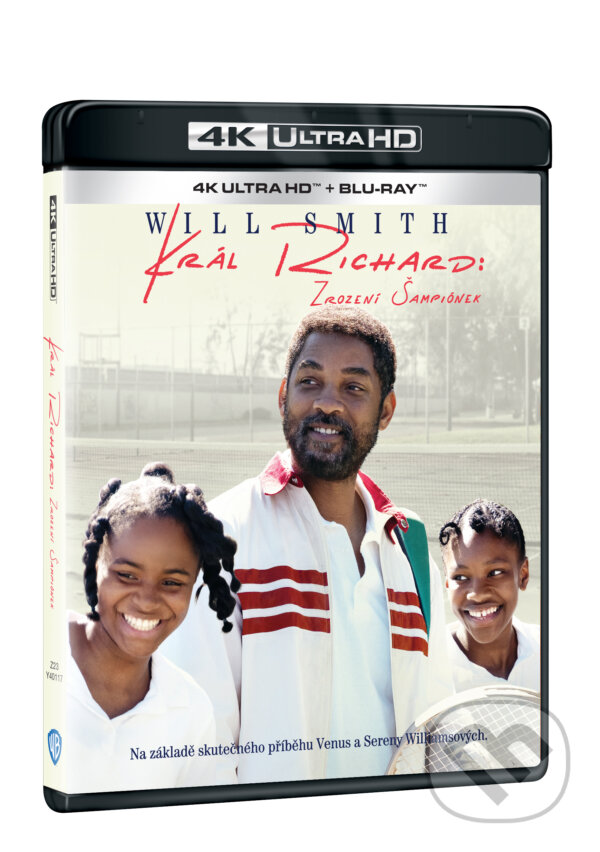 Levně Král Richard: Zrození šampiónek Ultra HD Blu-ray (UHD+BD) - film z kategorie Klasické drámy
