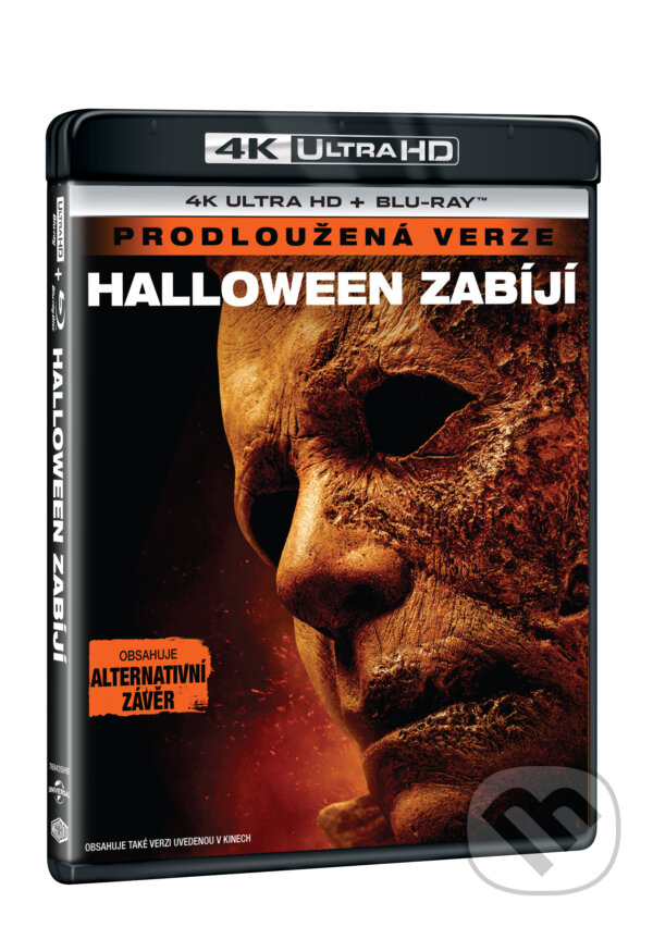 Levně Halloween zabíjí Ultra HD Blu-ray (UHD+BD původní a prodloužená verze) - film z kategorie Klasické horory a sci-fi