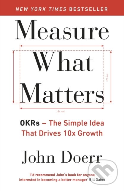 E-kniha: Measure What Matters (John Doerr). Penguin Books, 2018