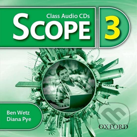 Levně Scope 3: Class Audio CDs /3/ - Janet Hardy-Gould - audiokniha z kategorie Jazykové učebnice a slovníky