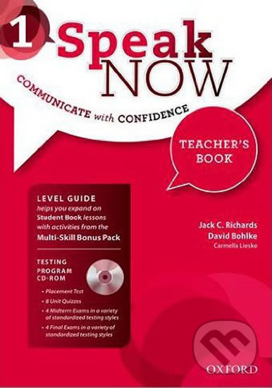 Levně Speak Now 1: Teacher´s Book with Testing Program CD-ROM - kniha z kategorie Jazykové učebnice a slovníky