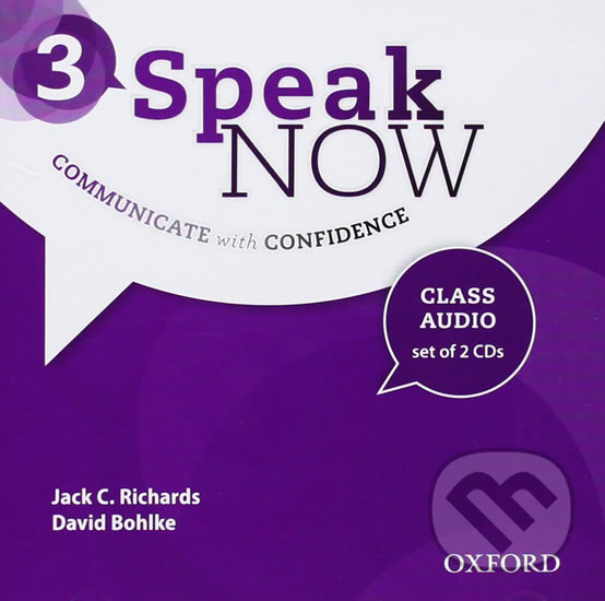 Levně Speak Now 3: Class Audio CDs /2/ - Jack C. Richards - audiokniha z kategorie Jazykové učebnice a slovníky