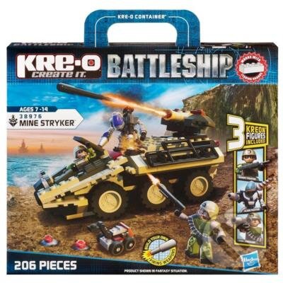 Spoločenská hra: KRE-O BATTLESHIP BOAT MINE STRYKER (Hasbro). Hasbro, 2012
