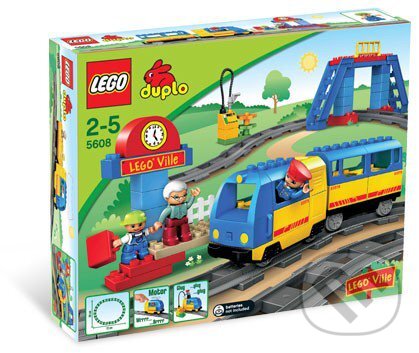 LEGO DUPLO LEGOVILLE 5608 Vlaky – súprava pre začiatočníkov, LEGO, 2012