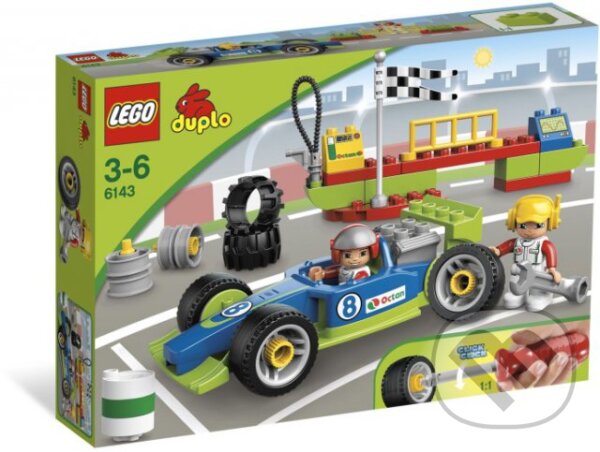 LEGO DUPLO LEGOVILLE 6143 Pretekársky tím, LEGO, 2012